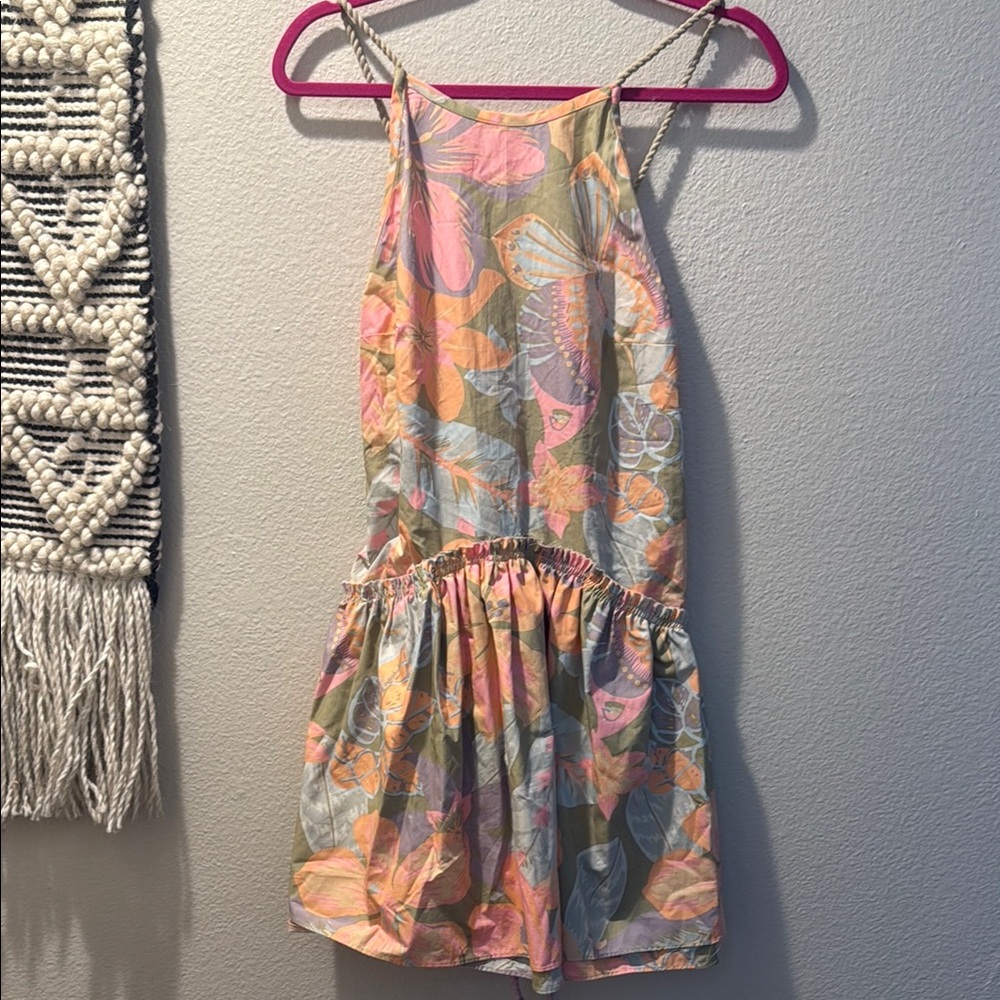 NWOT FREE PEOPLE Colorful Sleeveless Dress